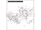 Harley-Davidson 2010 SPORTSTER SPORTSTER 883R  - XL883R CRANKCASE & GEARCASE - XR1200/X