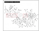 Harley-Davidson 2010 SPORTSTER SPORTSTER 883R  - XL883R EXHAUST SYSTEM - XR1200/X