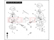 Harley-Davidson 2010 SPORTSTER SPORTSTER 883R  - XL883R HANDLEBAR SWITCHES
