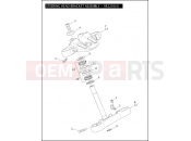 Harley-Davidson 2010 SPORTSTER SPORTSTER 883R  - XL883R STEERING HEAD BRACKET ASSEMBLY - XR1200/X