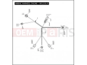 Harley-Davidson 2010 SPORTSTER SPORTSTER 883R  - XL883R WIRING HARNESS, ENGINE - XR1200/X