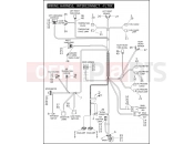 Harley-Davidson 2010 TOURING ROAD KING CLASSIC  - FLHRC WIRING HARNESS - INTERCONNECT - FLTRX