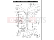 Harley-Davidson 2010 TOURING STREET GLIDE  - FLHX WIRING HARNESS - INTERCONNECT - FLHT, FLHTC, FLHTCU, FLHTK & FLHX