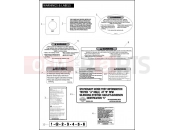 Harley-Davidson 2010 TOURING ROAD GLIDE CUSTOM  - FLTRX WARNINGS & LABELS