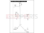 Harley-Davidson 2010 TOURING ROAD GLIDE CUSTOM  - FLTRX WIRING HARNESS, CONSOLE - FLHR & FLHRC