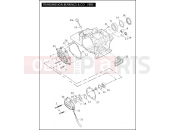 Harley-Davidson 2010 TRIKE TRI GLIDE ULTRA CLASSIC  - FLHTCUTG TRANSMISSION BEARINGS & COVERS