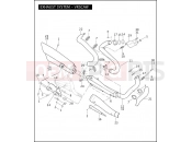 HARLEY-DAVIDSON VRSCAW V-ROD  - VRSCAW EXHAUST SYSTEM - VRSCAW