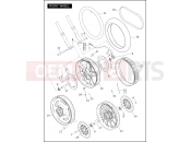 HARLEY-DAVIDSON VRSCAW V-ROD  - VRSCAW FRONT WHEEL