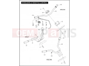 Harley-Davidson 2010 VRSC VRSCDX NIGHT ROD SPECIAL  - VRSCDX 105 HANDLEBAR & THROTTLE CONTROL