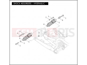 HARLEY-DAVIDSON V-ROD MUSCLE  - VRSCF SHOCK ABSORBERS - HYDRAULIC
