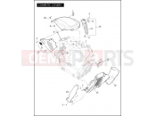 Harley-Davidson 2010 VRSC V-ROD MUSCLE  - VRSCF 105 COSMETIC COVERS - VRSCF
