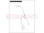 Harley-Davidson 2009 SIDECAR FLHR SIDECAR  - SIDECAR FOR FLHR FRONT BRAKE LINE - NON-ABS