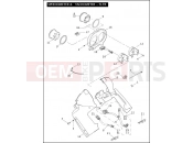 Harley-Davidson 2009 SIDECAR FLHRC SIDECAR  - SIDECAR FOR FLHRC SPEEDOMETER & TACHOMETER - FLTR