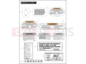 Harley-Davidson 2009 SIDECAR FLHTC SIDECAR  - SIDECAR FOR FLHTC WARNINGS & LABELS