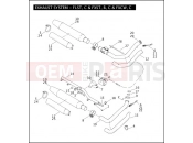 HARLEY-DAVIDSON FAT BOY  - FLSTF EXHAUST SYSTEM - FLST, C & FXST, B, C & FXCW, C