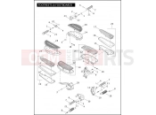 HARLEY-DAVIDSON SOFTAIL STANDARD  - FXST FOOTRESTS & FOOTBOARDS