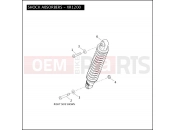 Harley-Davidson 2009 SPORTSTER SPORTSTER 1200R  - XL1200R SHOCK ABSORBERS - XR1200
