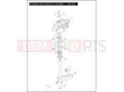 Harley-Davidson 2009 SPORTSTER SPORTSTER 1200R  - XL1200R STEERING HEAD BRACKET ASSEMBLY - XR1200