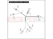 Harley-Davidson 2009 SPORTSTER SPORTSTER 1200R  - XL1200R WIRING HARNESS, ENGINE - XR1200