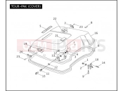 Harley-Davidson 2009 TOURING STREET GLIDE  - FLHX TOUR-PAK (COVER)