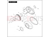 Harley-Davidson 2009 TRIKE TRI GLIDE ULTRA CLASSIC  - FLHTCUTG AIR CLEANER