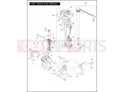 HARLEY-DAVIDSON VRSCDX NIGHT ROD SPECIAL  - VRSCDX 105 FUEL TANK & FUEL MODULE