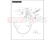 Harley-Davidson 2008 CVO/CUSTOM CVO ROAD KING  - FLHRSE4 CLUTCH CONTROL