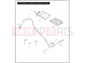 Harley-Davidson 2008 CVO/CUSTOM CVO ROAD KING  - FLHRSE4 ELECTRONIC CONTROL MODULE & COIL