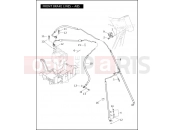 Harley-Davidson 2008 CVO/CUSTOM CVO ROAD KING  - FLHRSE4 FRONT BRAKE LINES - ABS