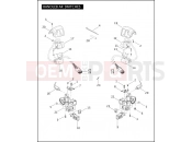 Harley-Davidson 2008 CVO/CUSTOM CVO ROAD KING  - FLHRSE4 HANDLEBAR SWITCHES