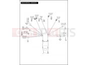 Harley-Davidson 2008 CVO/CUSTOM CVO ROAD KING  - FLHRSE4 WIRING HARNESS, MAIN