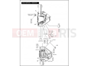 Harley-Davidson 2008 CVO/CUSTOM CVO ROAD KING  - FLHRSE4 WIRING HARNESS, MAIN (CONTINUED)