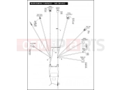 Harley-Davidson 2008 CVO/CUSTOM CVO ULTRA CLASSIC  - FLHTCUSE3 MAIN WIRING HARNESS - ABS BRAKES