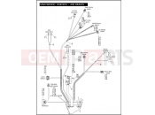 Harley-Davidson 2008 CVO/CUSTOM CVO ULTRA CLASSIC  - FLHTCUSE3 MAIN WIRING HARNESS - ABS BRAKES (CONTINUED)