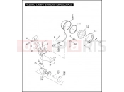 Harley-Davidson 2008 CVO/CUSTOM CVO ULTRA CLASSIC  - FLHTCUSE3 PASSING LAMPS & FRONT TURN SIGNALS