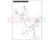 HARLEY-DAVIDSON CVO DYNA  - FXDSE2 FUEL PUMP, SENDER, TOP PLATE