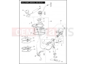 Harley-Davidson 2008 DYNA DYNA STREET BOB  - FXDB FUEL PUMP, SENDER, TOP PLATE