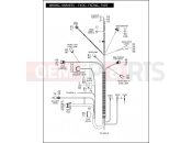 Harley-Davidson 2008 DYNA DYNA SUPER GLIDE CUSTOM  - FXDC WIRING HARNESS - FXDC, FXDWG & FXDF