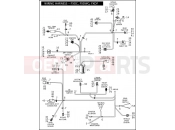 Harley-Davidson 2008 DYNA DYNA SUPER GLIDE CUSTOM  - FXDC WIRING HARNESS - FXDC, FXDWG & FXDF (CONTINUED)