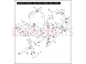 Harley-Davidson 2008 DYNA DYNA LOW RIDER  - FXDL EXHAUST SYSTEM - FXD, FXDL, FXDWG, FXDC, FXDB