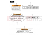 Harley-Davidson 2008 DYNA DYNA WIDE GLIDE 105TH ANV  - FXDWG ANV LABELS