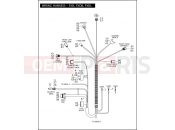 Harley-Davidson 2008 DYNA DYNA WIDE GLIDE 105TH ANV  - FXDWG ANV WIRING HARNESS - FXD, FXDB, FXDL