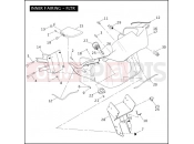 Harley-Davidson 2008 SIDECAR FLHR SIDECAR  - SIDECAR FOR FLHR INNER FAIRING - FLTR