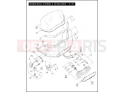 Harley-Davidson 2008 SIDECAR FLHRC SIDECAR  - SIDECAR FOR FLHRC WINDSHIELD, FAIRING & HEADLAMPS - FLTR