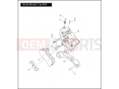 Harley-Davidson 2008 SIDECAR FLHT SIDECAR  - SIDECAR FOR FLHT REAR BRAKE CALIPER