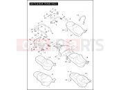 Harley-Davidson 2008 SIDECAR FLHT SIDECAR  - SIDECAR FOR FLHT SEATS & REAR FRAME RAILS