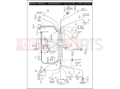 Harley-Davidson 2008 SIDECAR FLHT SIDECAR  - SIDECAR FOR FLHT WIRING HARNESS - INTERCONNECT - FLHT, FLHTC, FLHTCU & FLHX