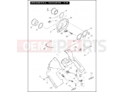 Harley-Davidson 2008 SIDECAR FLHTC SIDECAR  - SIDECAR FOR FLHTC SPEEDOMETER & TACHOMETER - FLTR