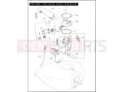 Harley-Davidson 2008 SIDECAR FLHX SIDECAR  - SIDECAR FOR FLHX FUEL PUMP - FLHT, FLHTC, FLHTCU, FLHX & FLTR
