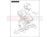 HARLEY-DAVIDSON NIGHT TRAIN  - FXSTB ENGINE MOUNTS